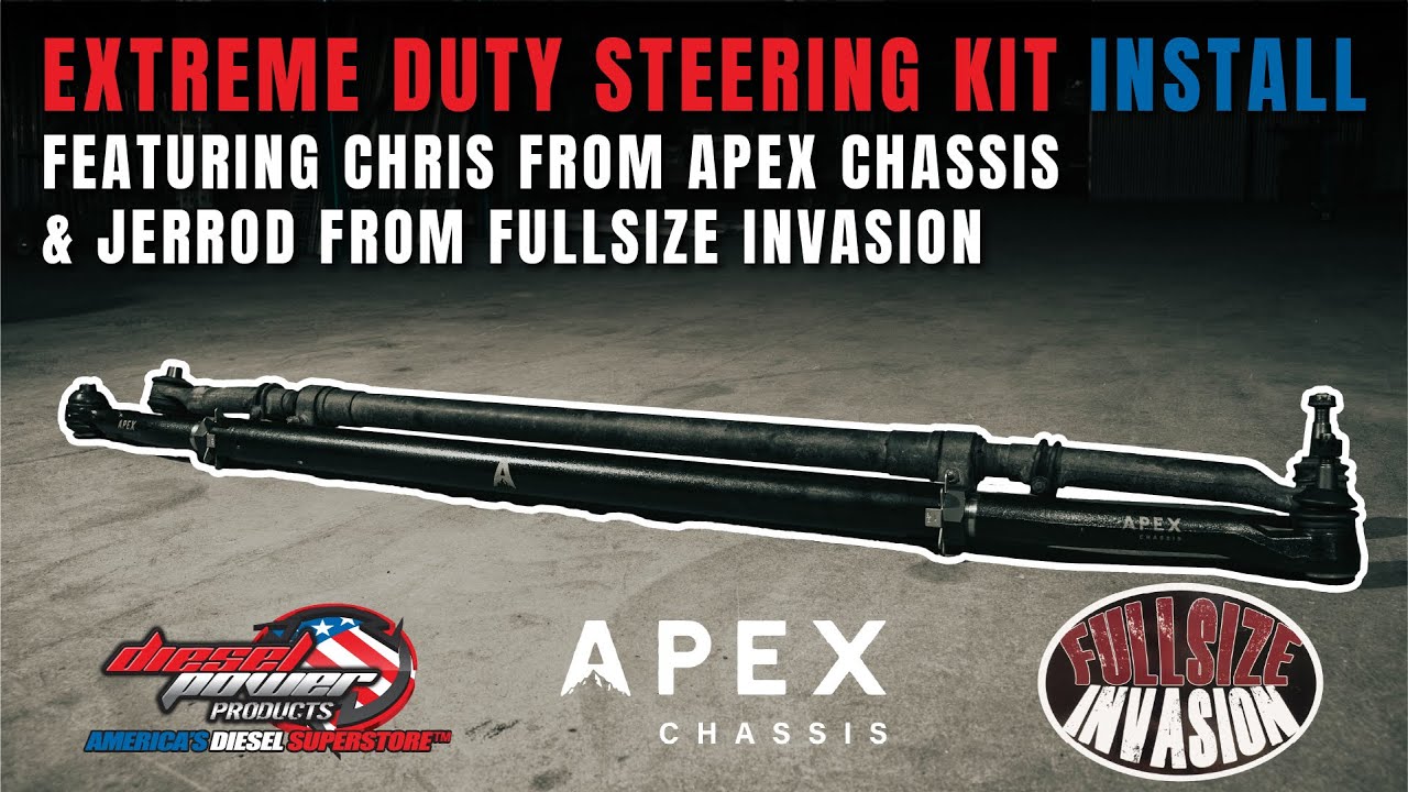 APEX CHASSIS STEERING KIT INSTALL FT CHRIS FROM APEX CHASSIS & JERROD FROM FULL SIZE INVASION