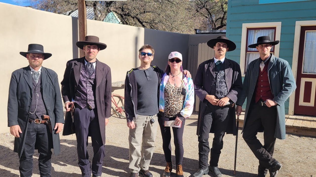 The OK Corral museum and gun fight reenactment