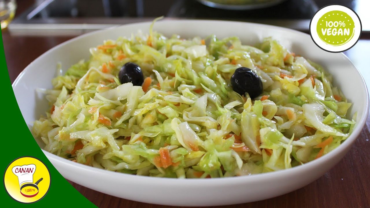 Dieser Krautsalat ist so lecker | Ihr müsst ihn probieren |Partysalat, Hot dog Salat| Canans Rezepte