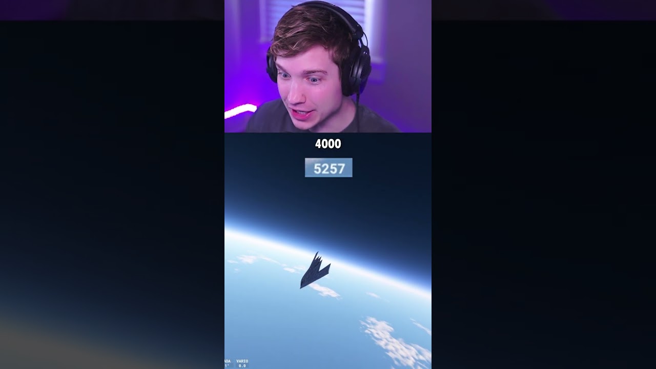 Бомбардировщик-невидимка B-2 на высоте 275 000 футов! | Microsoft Flight Simulator