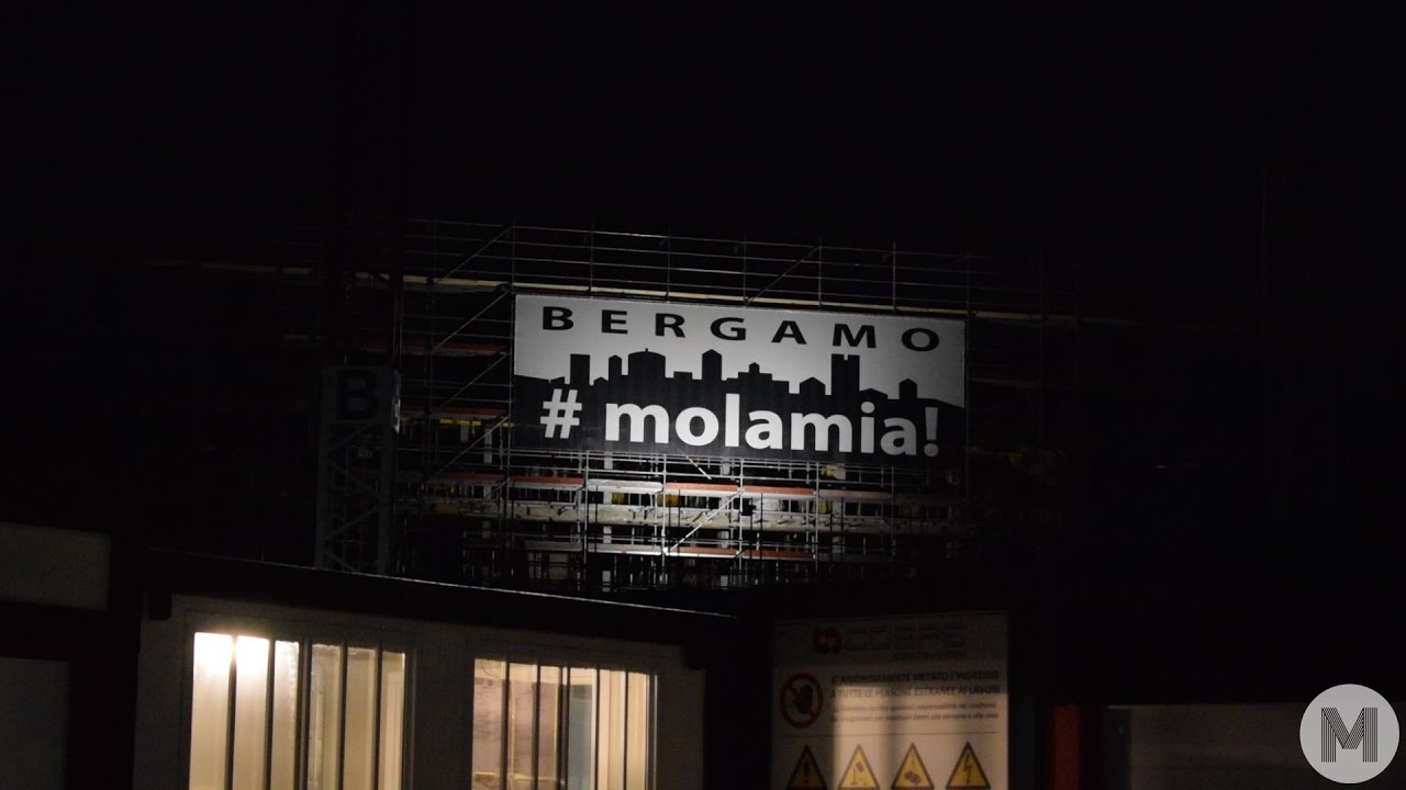 Bergamo #MolaMia, resistenza diffusa