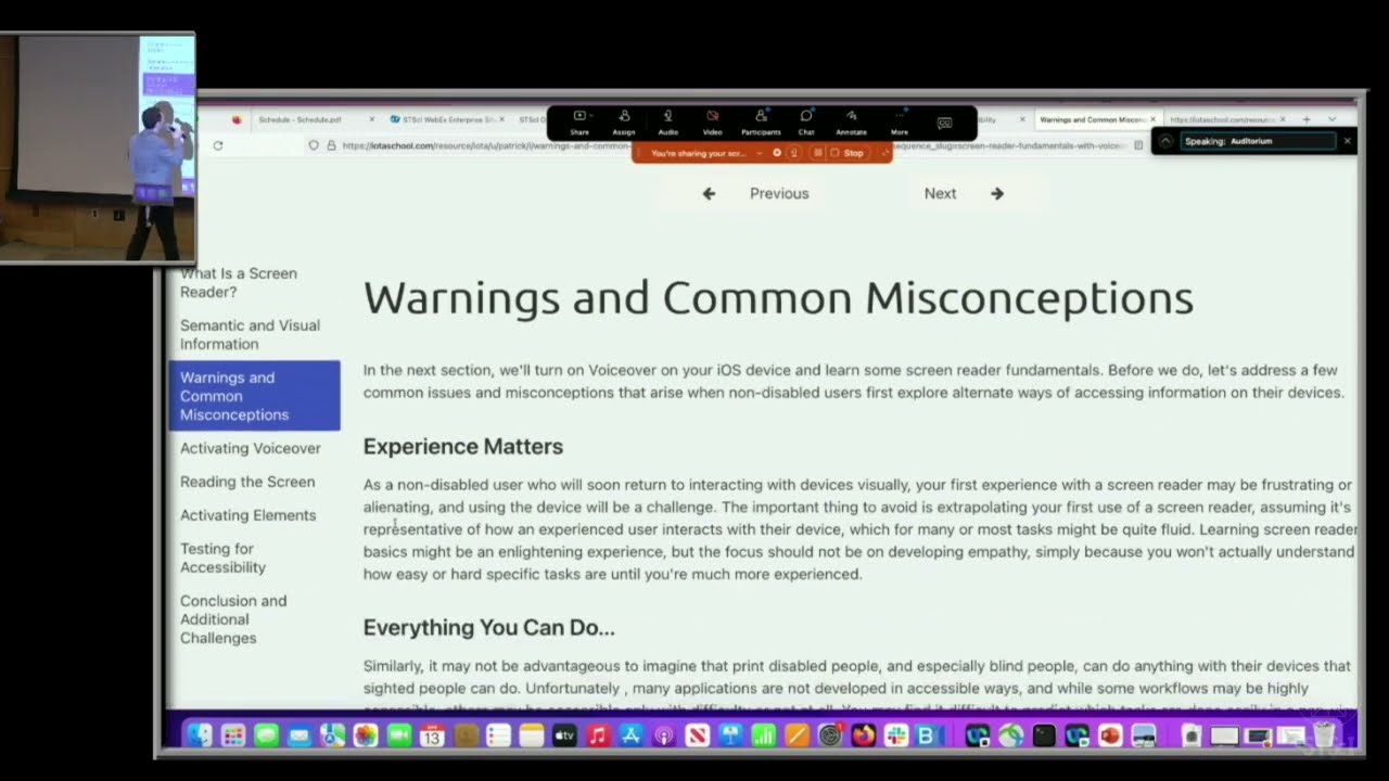 Learn to Use a Screen Reader