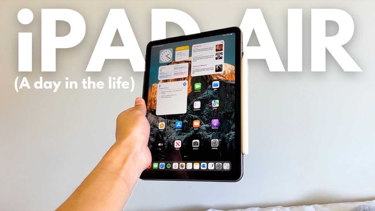 День студента в университете: iPad Air M2 (+ тест батареи в реальных условиях)