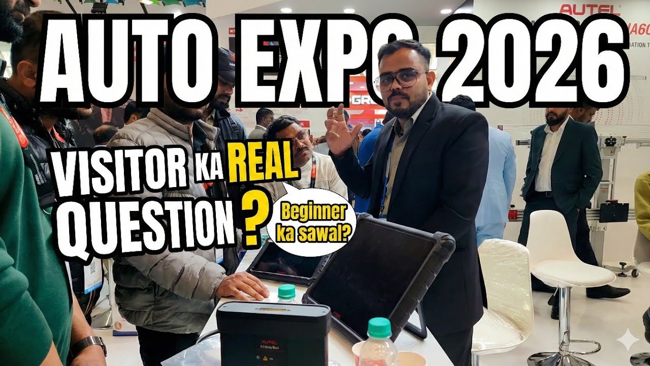 Real Visitor Question ❓ Auto Expo 2026 | First Scanner lene se pehle dekho