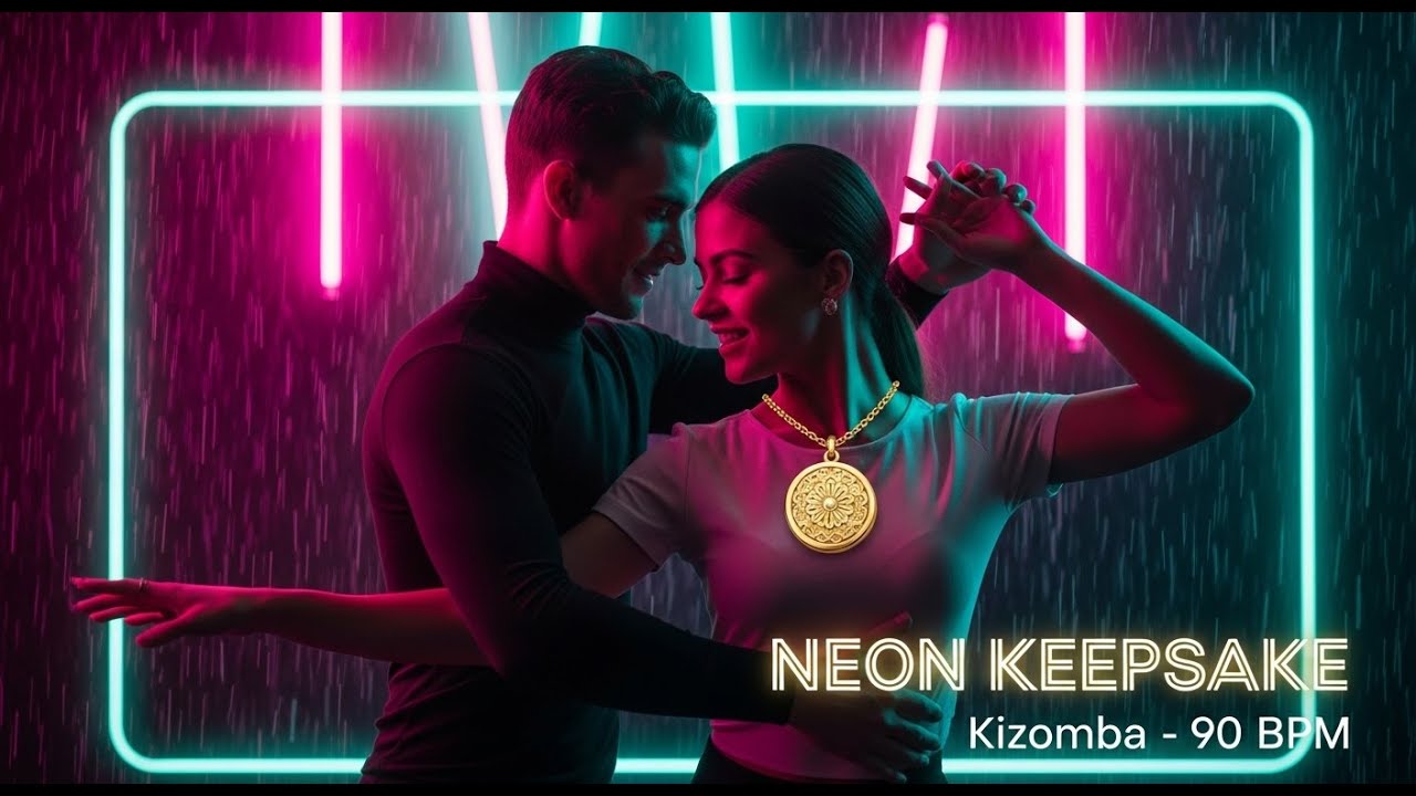 Neon Keepsake — Kizomba/Zouk Luxe (90 BPM) | Intimate Duet • Nylon Guitar • Rhodes Glow