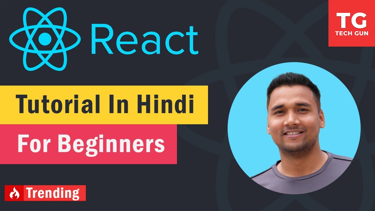React JS Tutorial in Hindi | React Tutorial for Beginners in Hindi | React js Full Course | Project