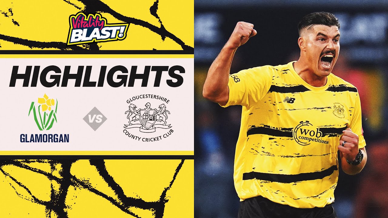 Jack Taylor heroics blow Glamorgan away | Vitality Blast highlights