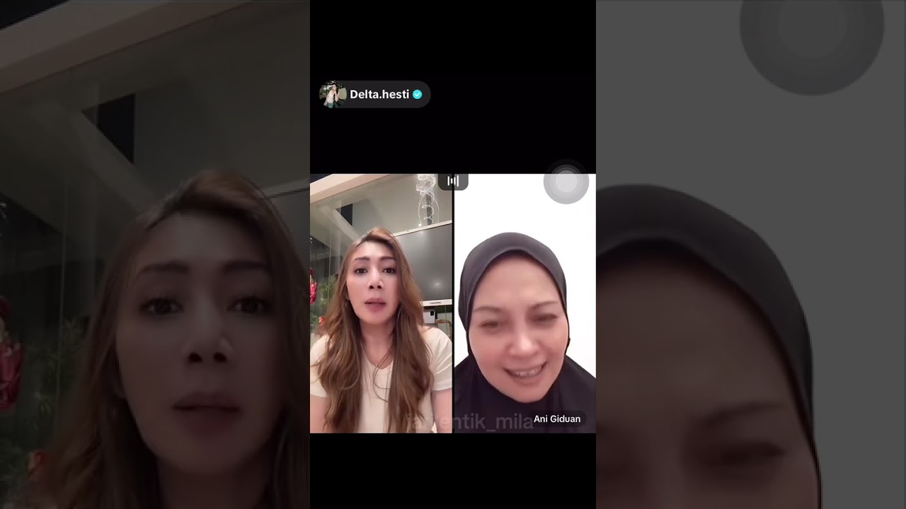 LUCU BANGET LIVE MAMI HESTI & MAMANYA MILA #milada7 