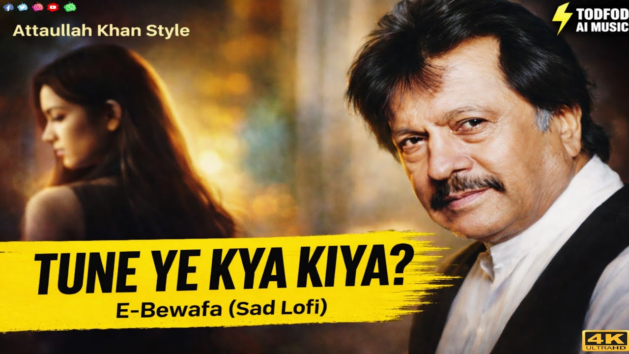 E-Bewafa – Tune Ye Kya Kiya? | Attaullah Khan Style | Sad Lofi 2026 | Todfod AI Music