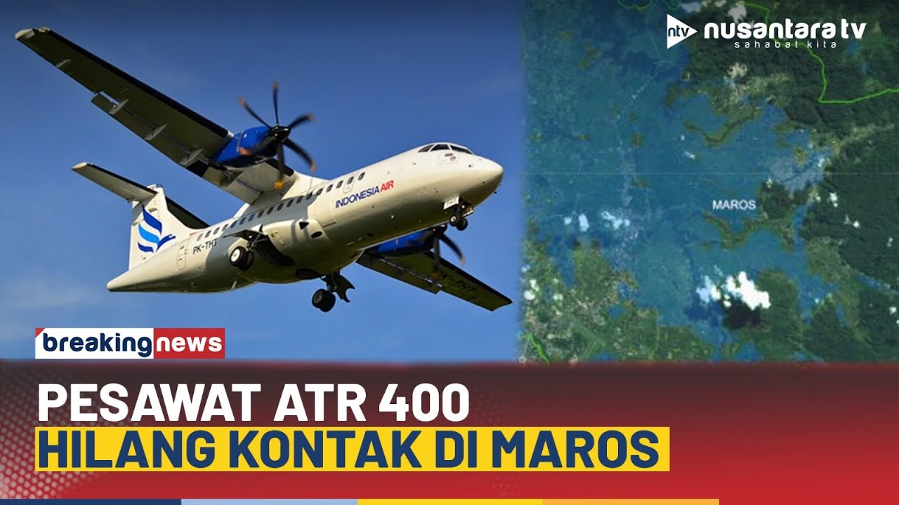 [BREAKING NEWS] Pesawat ATR 400 Rute Jogja-Makassar Hilang Kontak | NTV