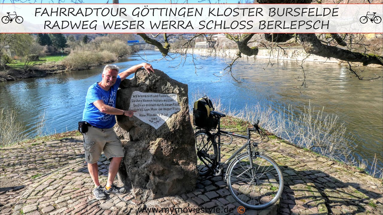 FAHRRADTOUR GÖTTINGEN KLOSTER BURSFELDE WESER WERRA RADWEG SCHLOSS BERLEPSCH