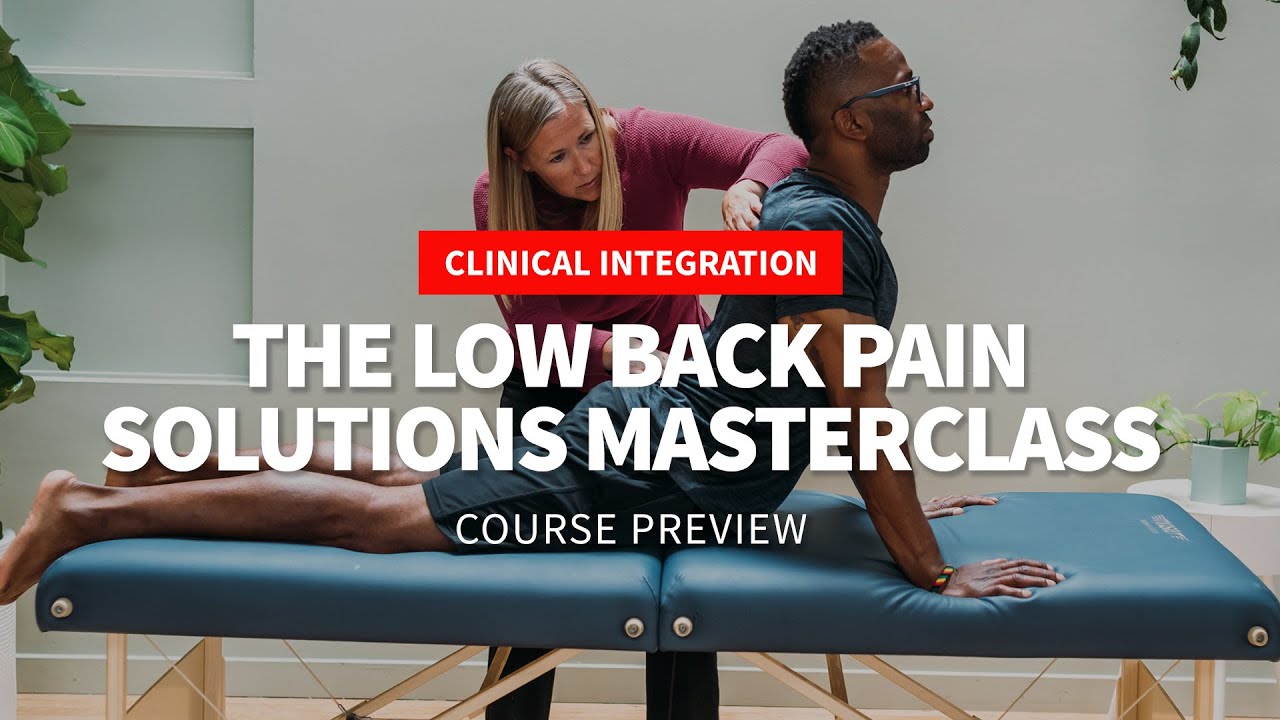 FMS Low Back Pain Masters Class Preview