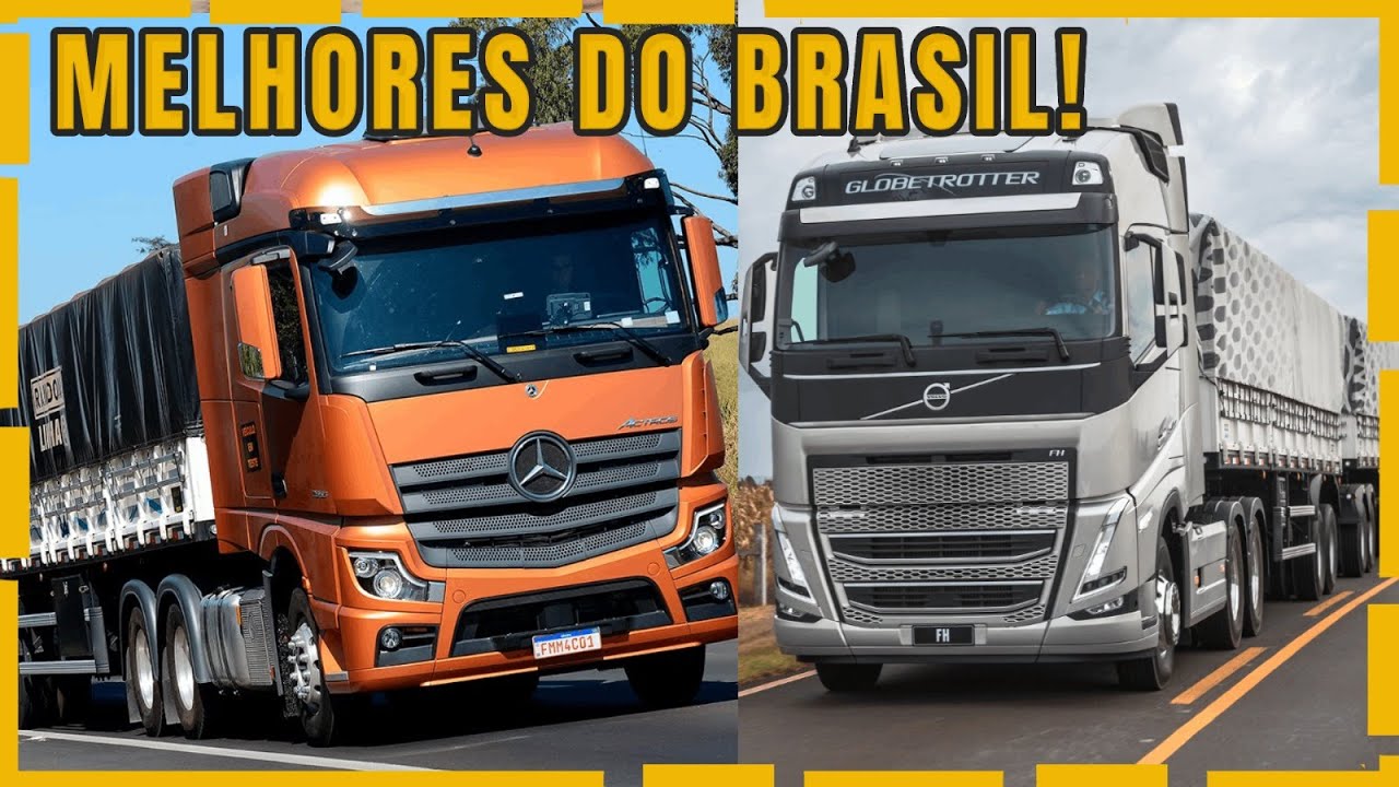 5 MELHORES CAMINHÕES DO BRASIL!