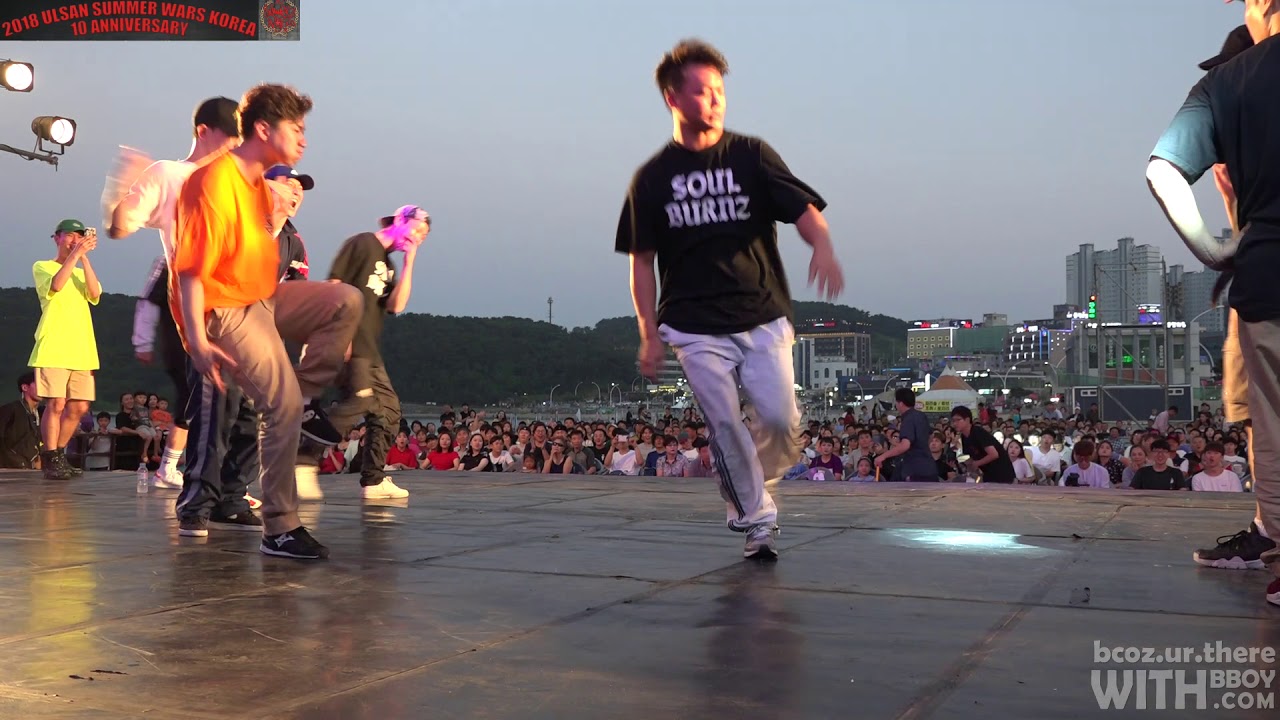 [CREW:BEST8-4] SOUL KINGZ vs SOUL BURNZ(win) | 2018 ULSAN SUMMER WARS vol.10 | WITHBBOY