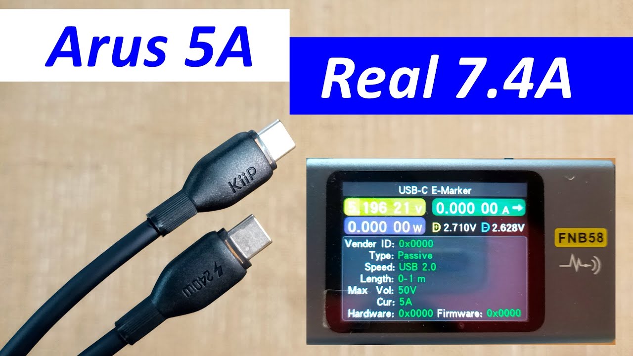 21rb-an! Termurah Kiip Kabel PD 240w 5A | Turbo Charge | SuperVOOC | All-Round FC 100w | AFC QC PPS