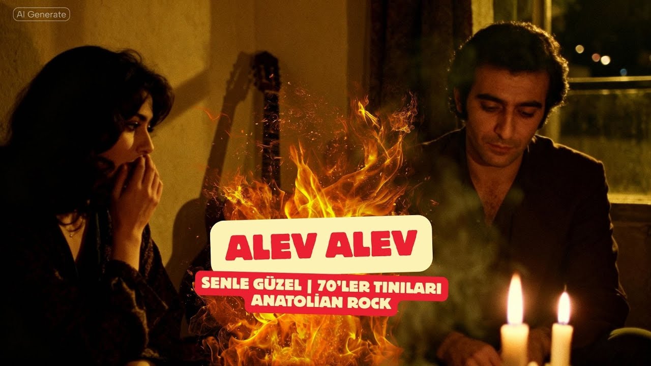 ALEV ALEV – Senle Güzel  70’ler Tınıları • Anatolian Rock • Akustik