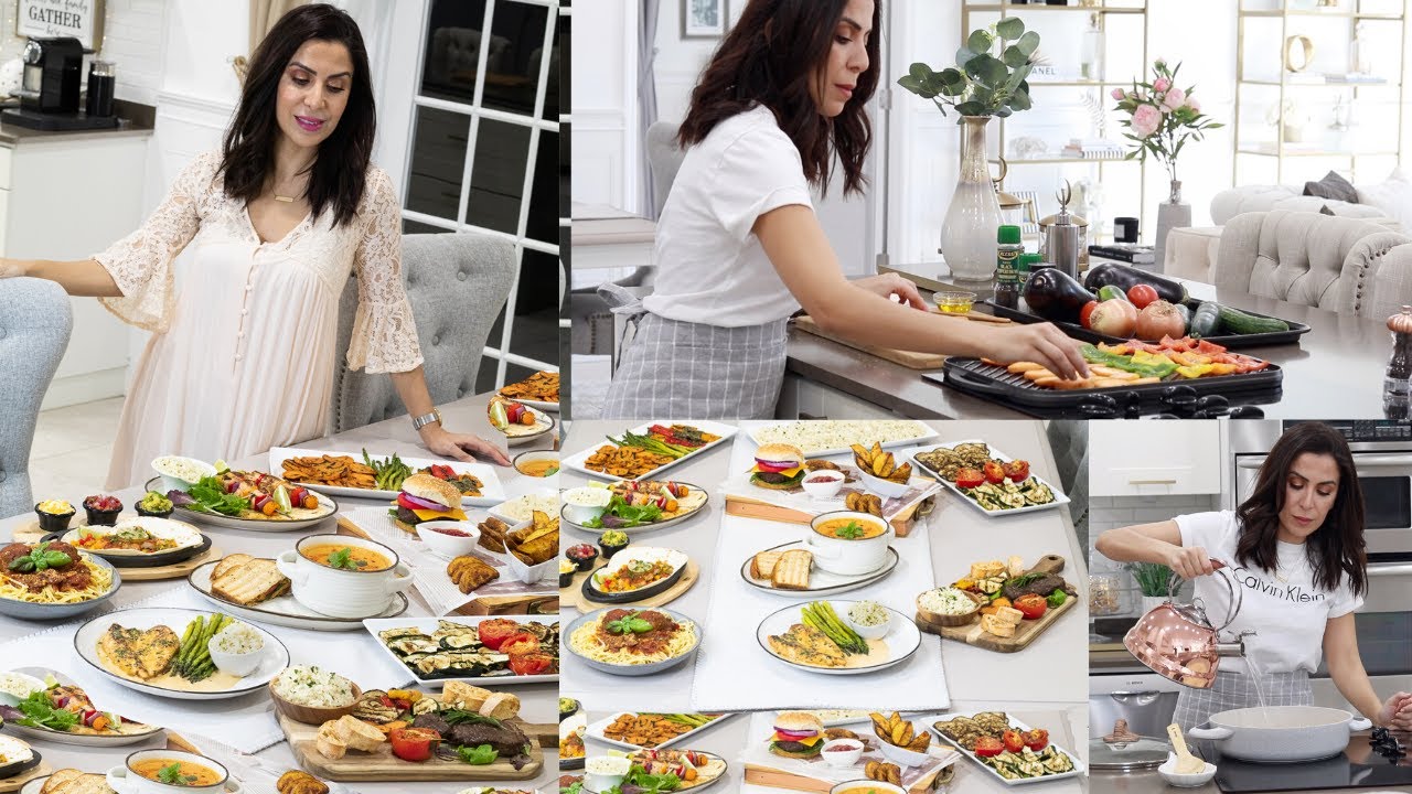 Une journée dans mon assiette (x7)🌟MEAL PREP🌟 Rééquilibrage Alimentaire🌟