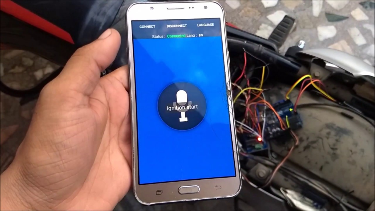 How to make a Smart bike project using Arduino||voice control bike