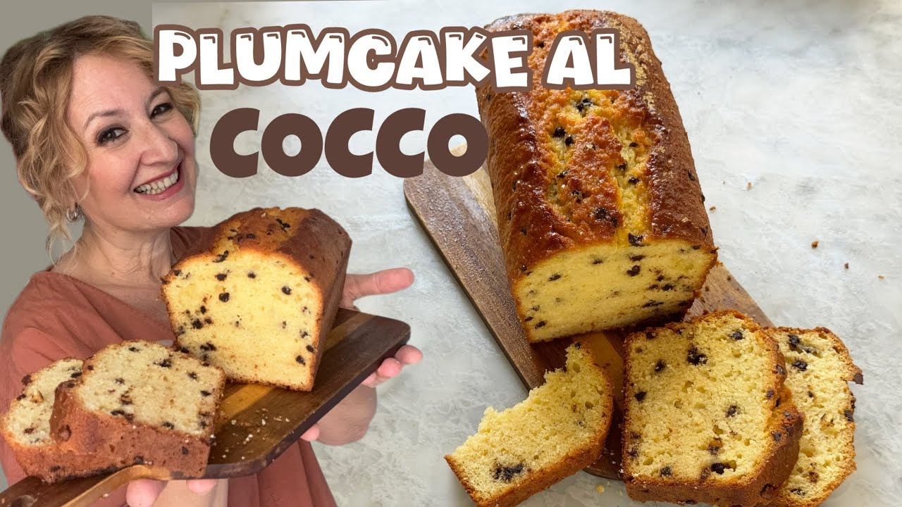 Plumcake al cocco super soffice e profumato 🥥 Il dolce perfetto per ogni colazione!