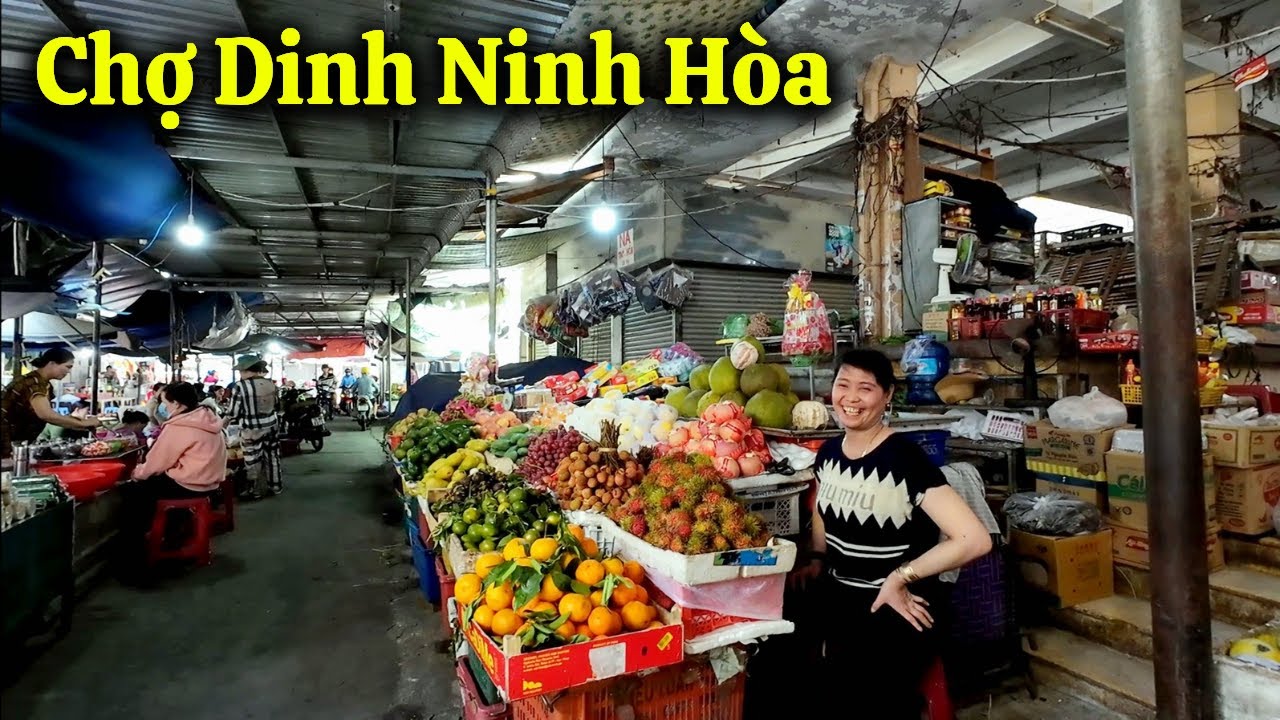 Chợ Dinh Thị Xã Ninh Hòa,Nha Trang Khánh Hòa.Nha Trang Ngày Nay/dân nhatrang79