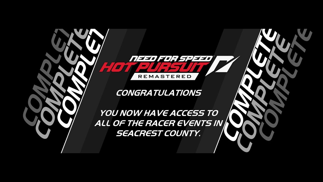 Need For Speed Hot Pursuit - ACTUALLY finishing the game