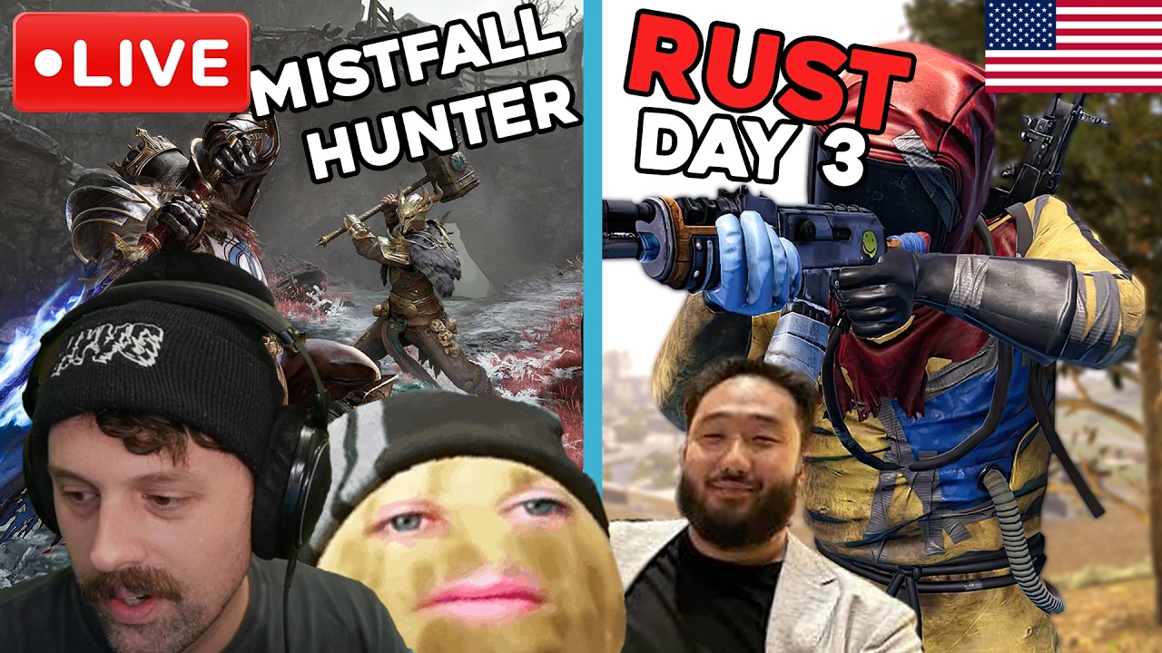 🔴LIVE  - RUST  + MISTFALL LATER? | !adv !cheeky !starforge