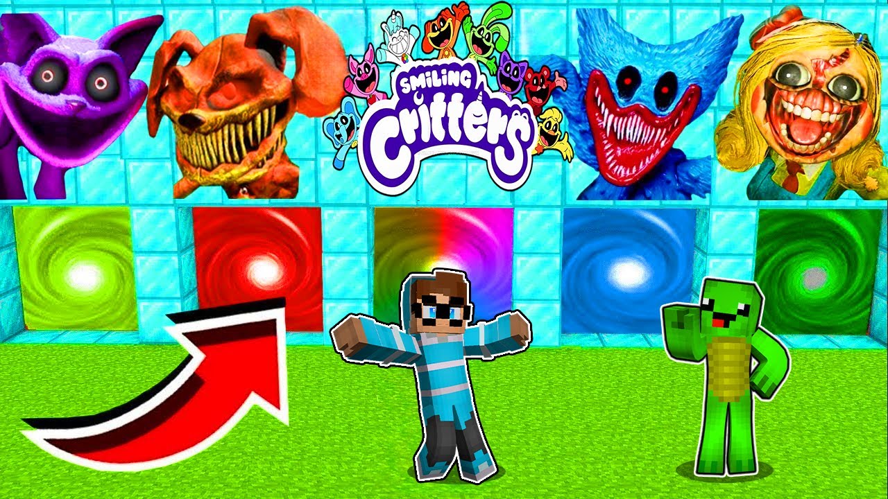 WÄHLE NICHT DAS FALSCHE DIAMANT POPPY PLAYTIME CHAPTER 3 PORTAL in MINECRAFT!
