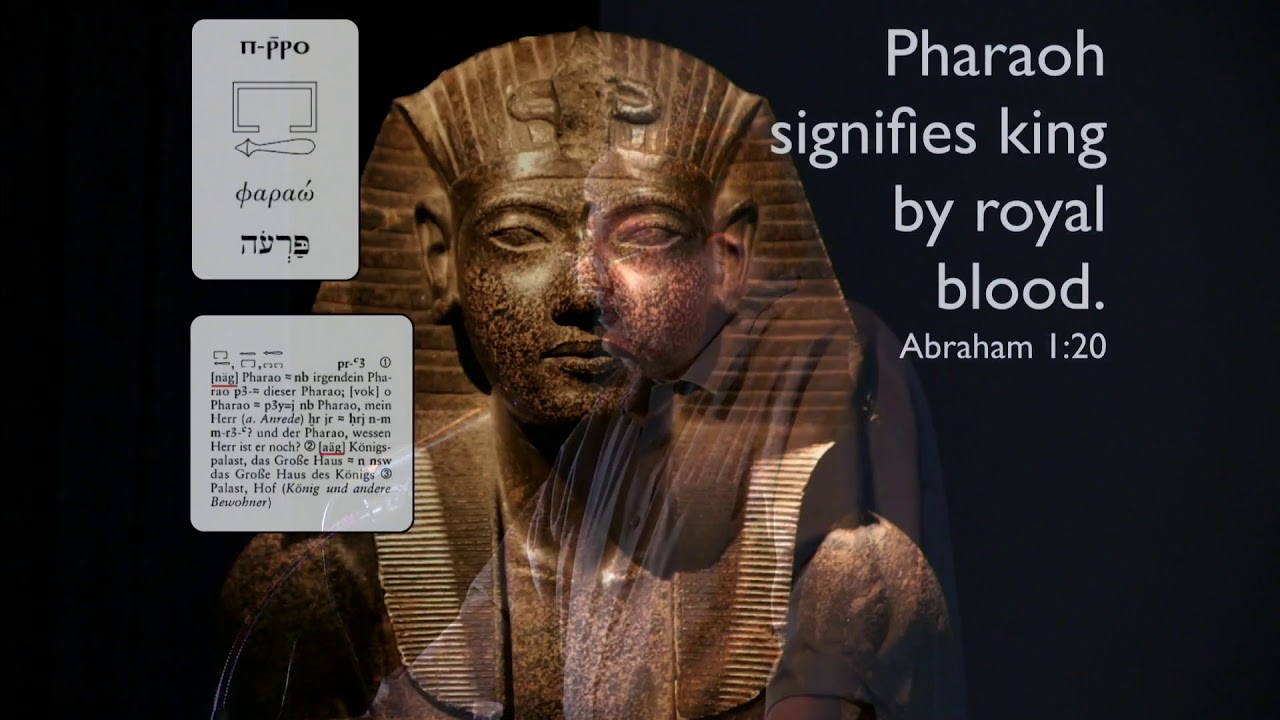 Bruce Porter on The Book of Abraham