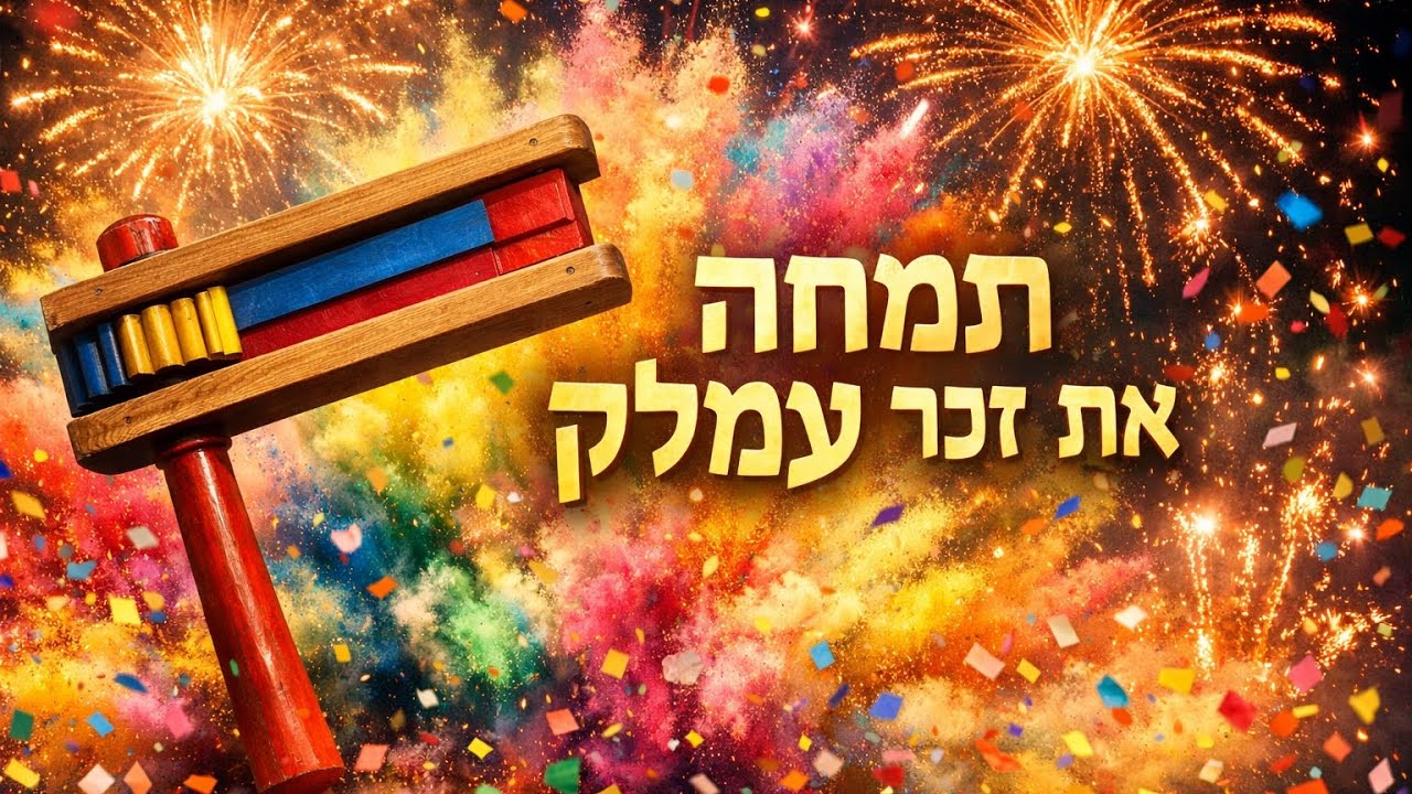 תִּמְחֶה אֶת זֵכֶר עֲמָלֵק Remix 🔫🥳ביצוע מדליק 🔥 #פורים #שמחה #ריקוד #thankyouhashem# dj# purim# 770
