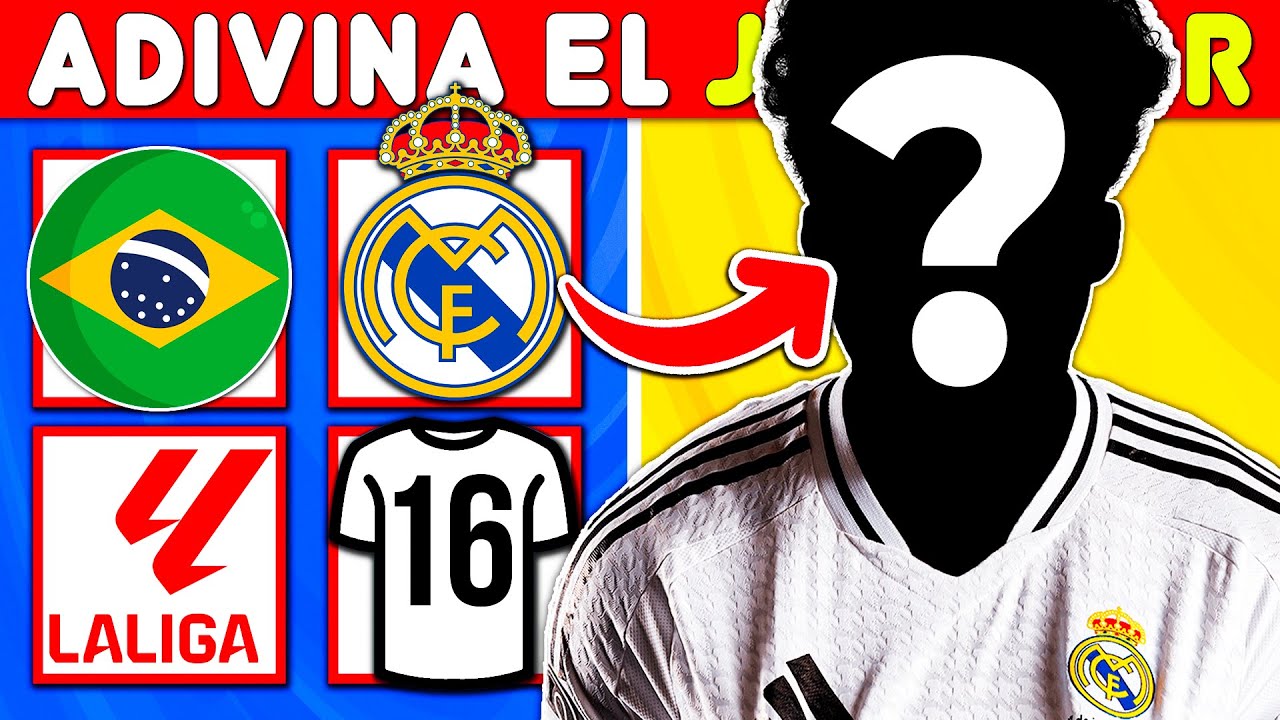 ADIVINA el JUGADOR 🤔⚽ ADIVINA el FUTBOLISTA por NACIONALIDAD + CLUB + DORSAL + LIGA | QUIZ de FÚTBOL
