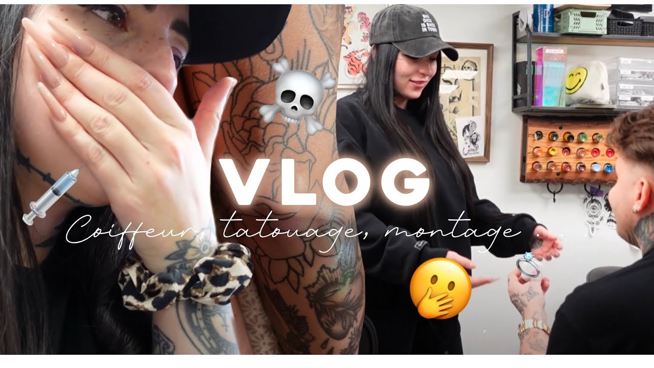 Je finis le tatouage que j'ai commencée y a 3 ans