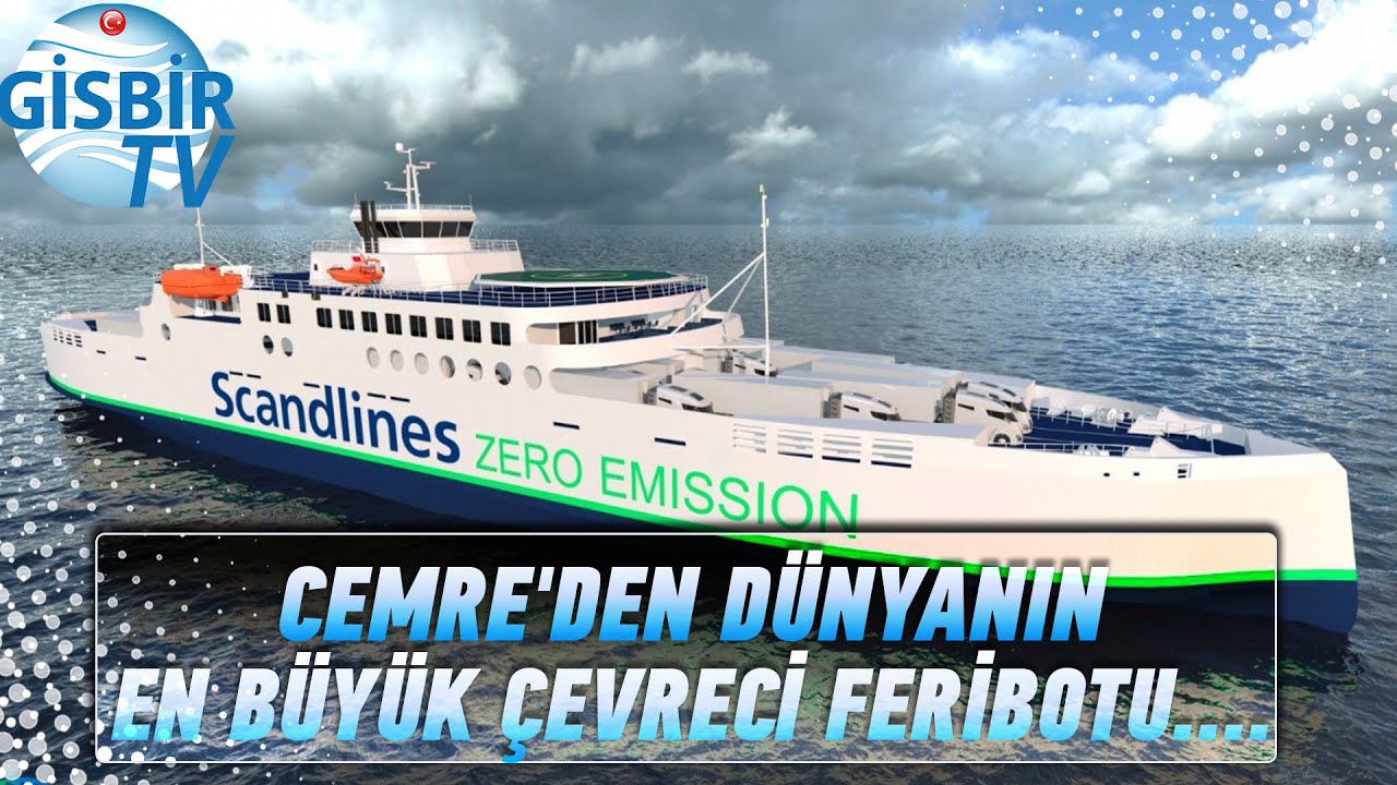 Cemre'den d&uuml;nyanın en b&uuml;y&uuml;k &ccedil;evreci feribotu....