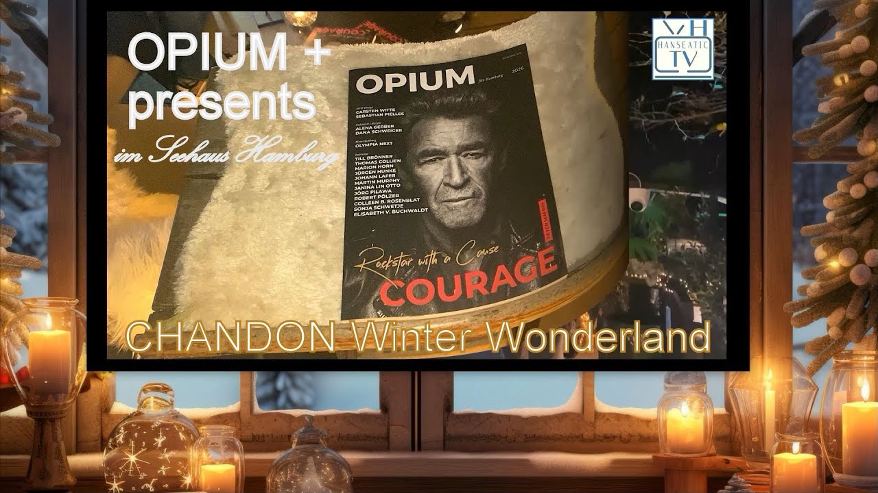 OPIUM PLUS presents CHANDON WINTER WONDERLAND im SEEHAUS