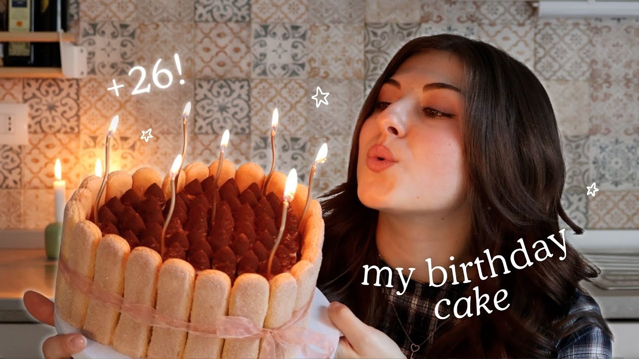 it’s my birthday 🎂 making a heart-shaped tiramisu cake 🇬🇧🇮🇹 | gin 🌷