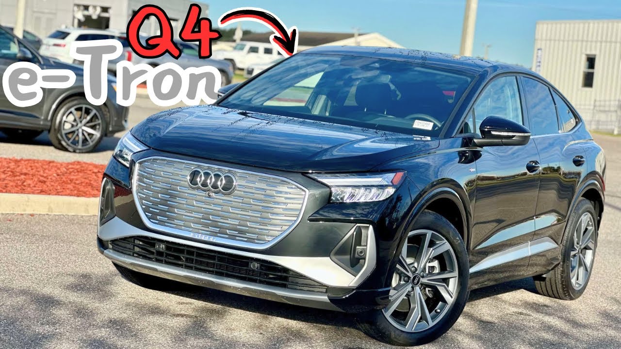 2025 Audi Q4 Sportback 55 eTron Arrives As A More Powerful and Efficient EV!
