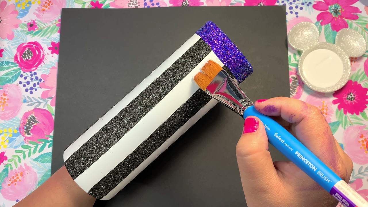 Beetlejuice Tumbler/ Termo de Beetlejuice Tutorial en Español Parte 1