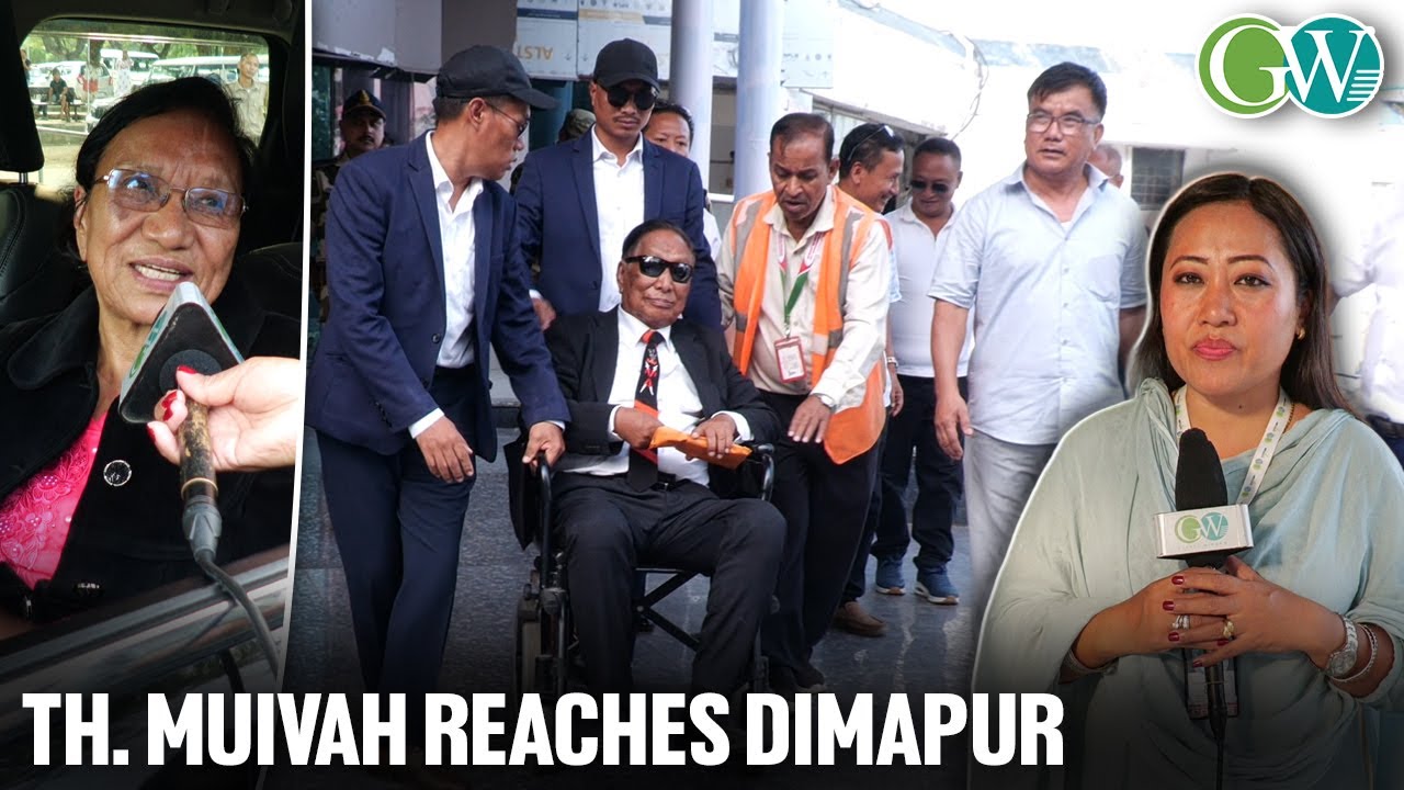 TH.MUIVAH RETURNS TO DIMAPUR AFTER SUCCESSFUL VISIT TO NATIVE VILLAGE, SOMDAL
