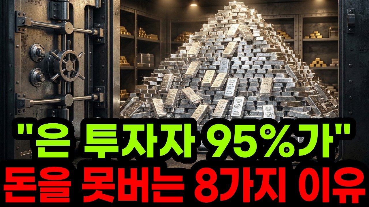 혼란스러운 은값 “제발 이 짓 좀 그만하세요” 개미가 은투자로 망하는 8가지 이유