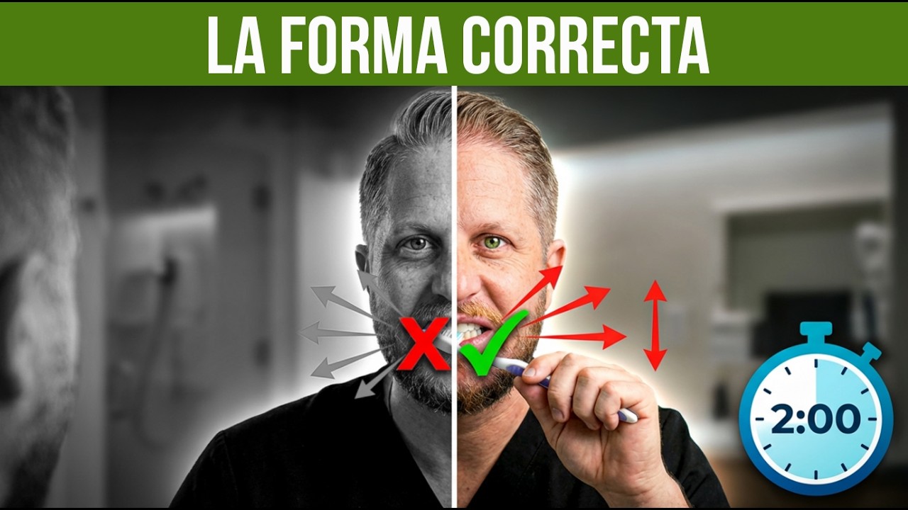 ¿Crees que con fuerza es más limpio? Así estás destruyendo tu salud oral