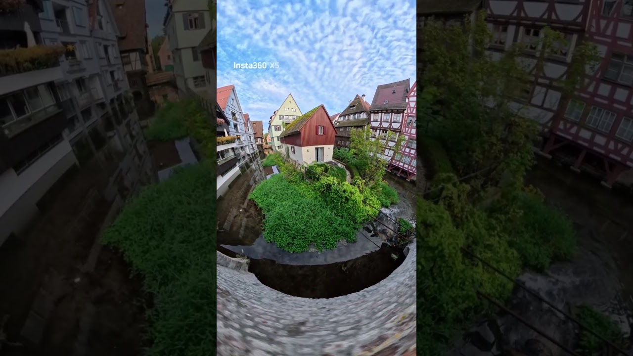Ulms Fischerviertel - #Ulm #360video #littleplanet #insta360x5 #360videos