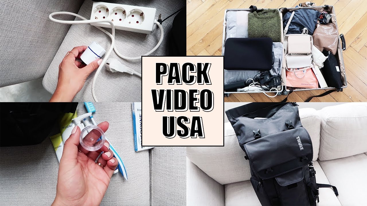 KOFFER PACKEN: 2 Monate in den USA + gratis Packliste!