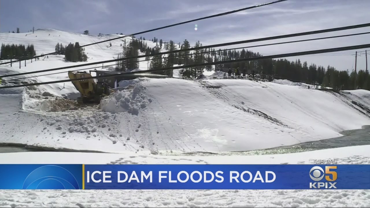&lsquo;Ice Dam&rsquo; Cuts Off High Sierra Community Of Serene Lakes