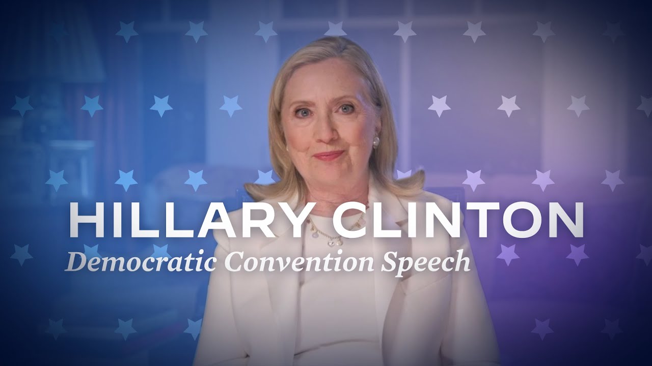 Hillary Clinton speech at the Democratic Convention | Joe Biden For President 2020