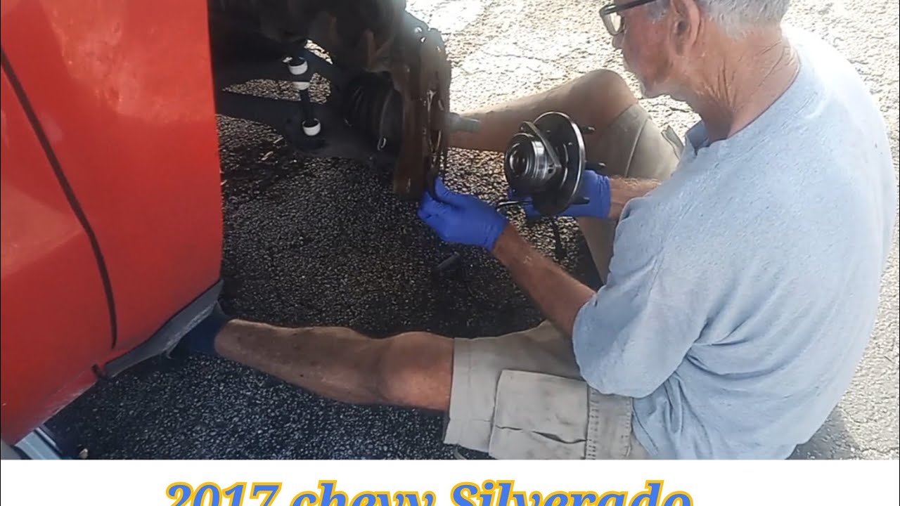Learn how to Replacing bearing hubs Chevy Silverado 2017 #subscribemychannel #automechanic 