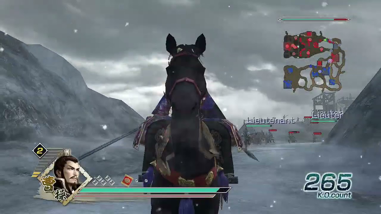 DINASTY WARRIOR 6 - CAO CAO - HU LAO GATE BATTLE