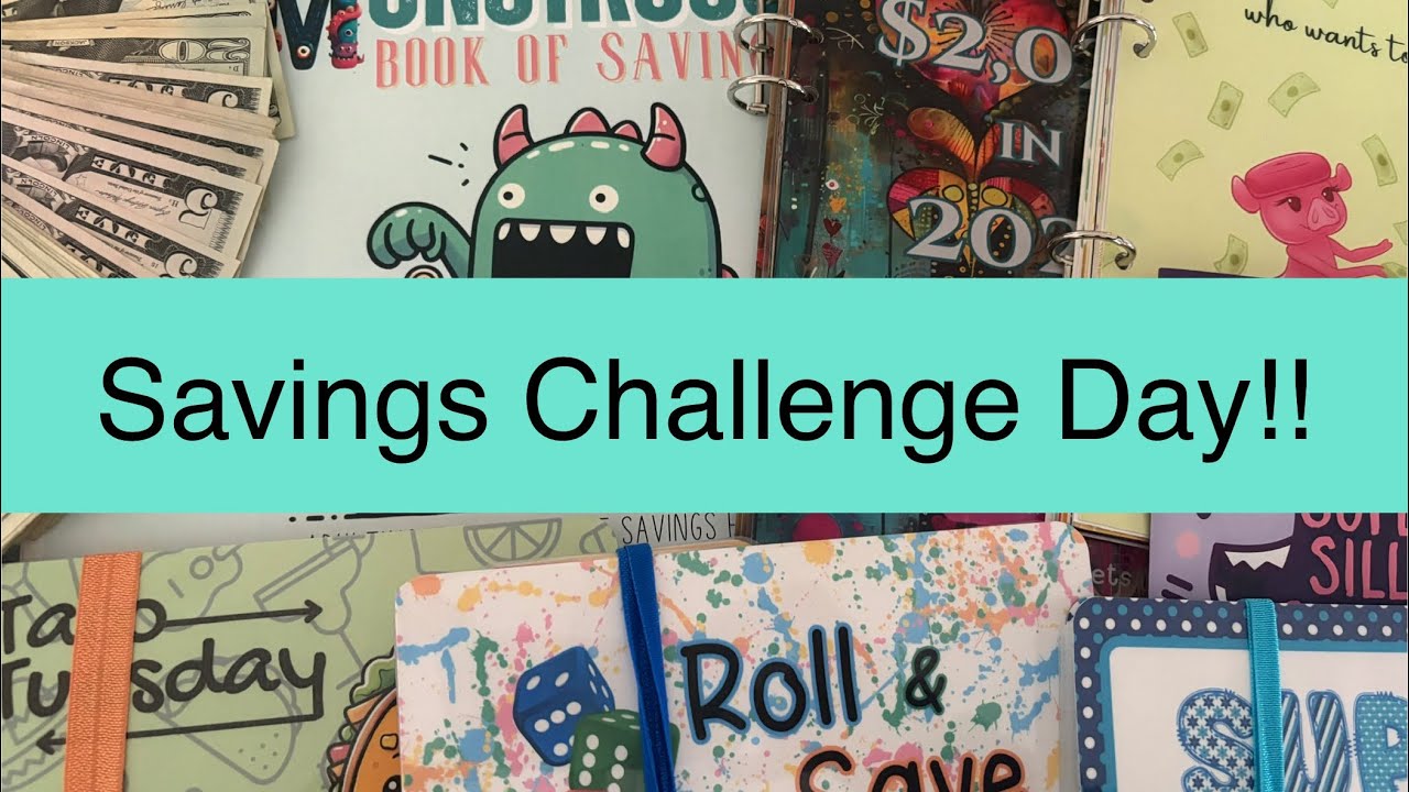 Cash Stuffing Savings Challenges ​⁠l $180 l Mar W3