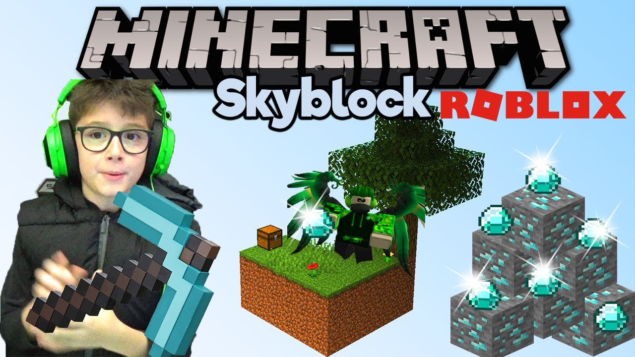 MINECRAFT SKYBLOCK ΣΤΟ ROBLOX ΝΕΟ ΠΑΙΧΝΙΔΙ Sky Block 🌴 [BETA]