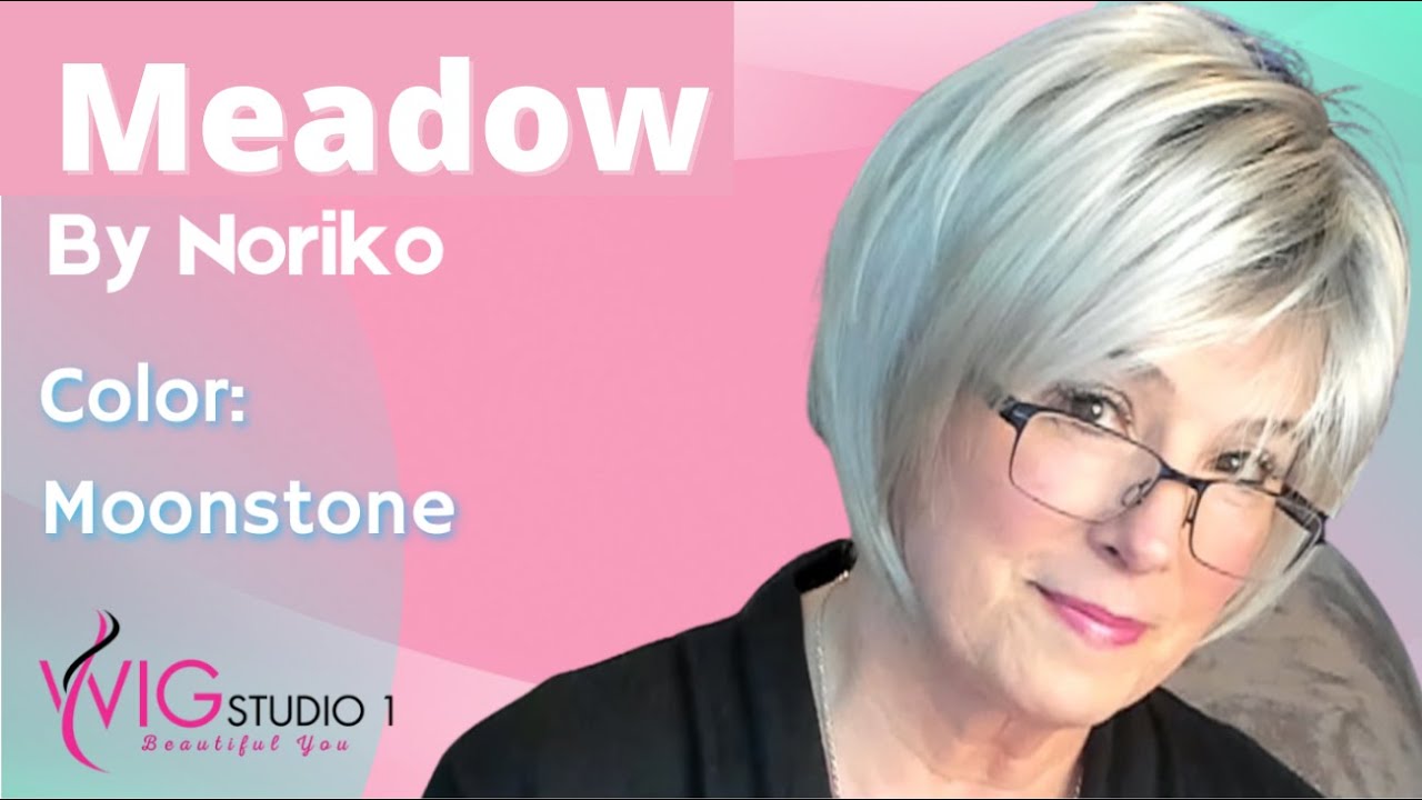Обзор парика Норико MEADOW | Moonstone | Angela Silver Linings