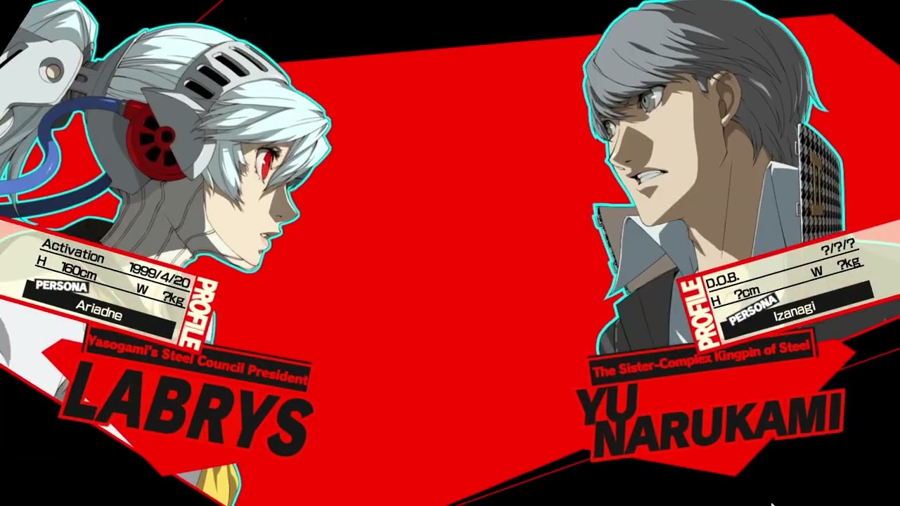 P4U2R Labrys | VS Lukesky