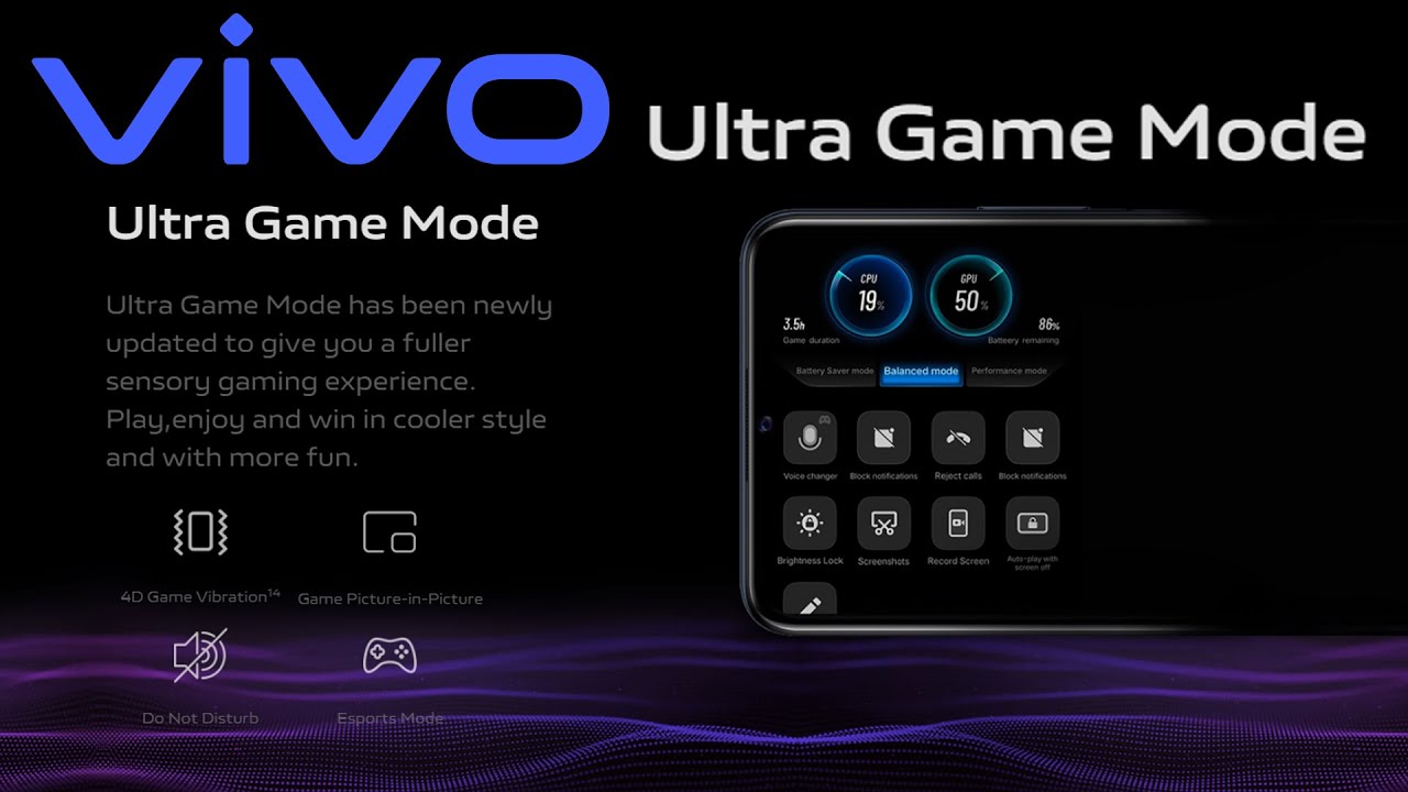 ViVO ဖုန်းတွေရဲ့ Ultra Game Mode